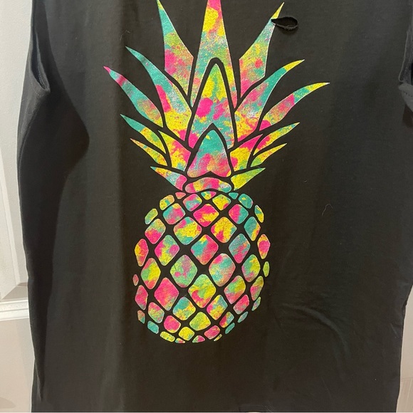 Pineapple print muscle tank - Picture 3 of 5